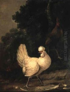 Volatiles Dans Un Paysage by Gillis Claesz De Hondecoeter