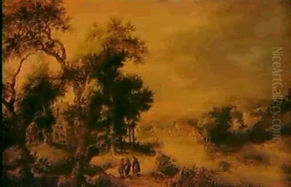 Landscape With Christ On The Road To Emmaus - view 1