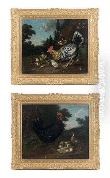 Poules Et Canards (2 Works) - view 1