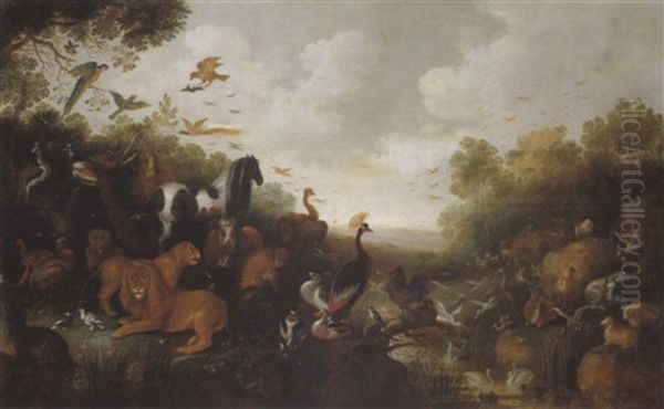 Orpheus Bezaubert Mit Seinem Spiel Tiere Und Baume - view 1