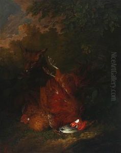 A Fox With Hens