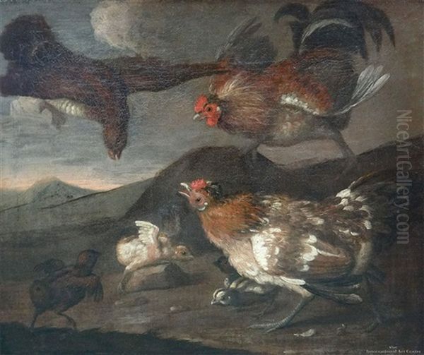 Poultry In A Landscape - view 1