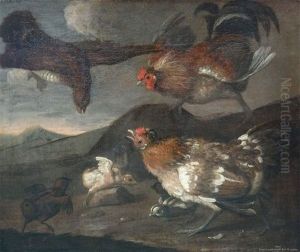 Poultry In A Landscape