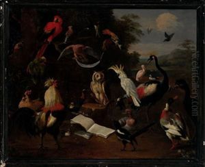 Concietyo De Aves by Melchior de Hondecoeter