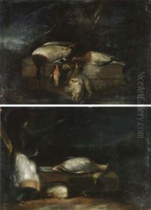 Geflugelstilleben by Melchior de Hondecoeter