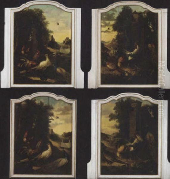 Game Birds In Landscape - view 1