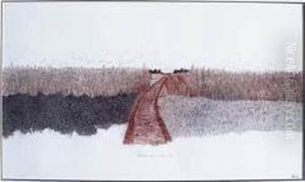 Road Through The Fields - view 1