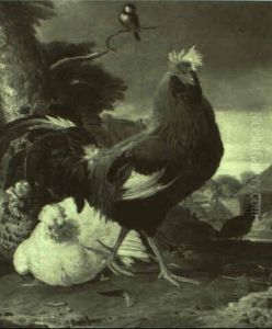 H_hnerhof by Melchior de Hondecoeter