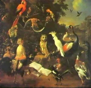 A Concert Of Birds In A Landscape... A Concert Of Birds In A Landscape...