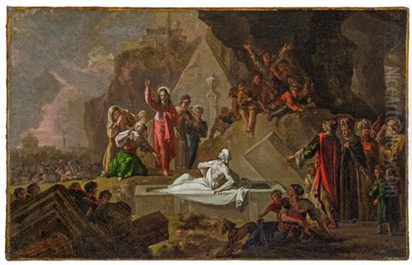 The Raising Of Lazarus - view 1