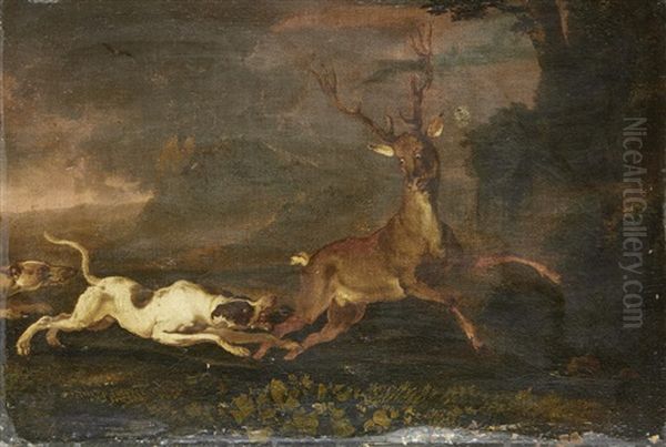 A Stag Hunt - view 1