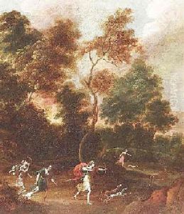 Diana Bei Der Jagd by Abraham Danielsz. Hondius