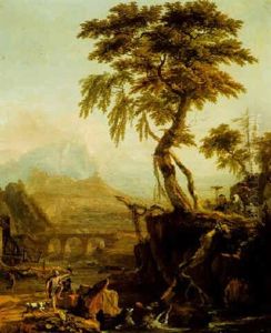 Landscape With A Fisherman And A Falconer