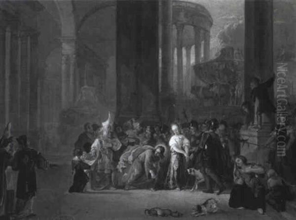 Christ And The Woman Taken In Adultery - view 1