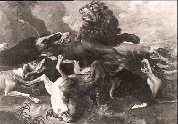 The Lion Hunt - view 1