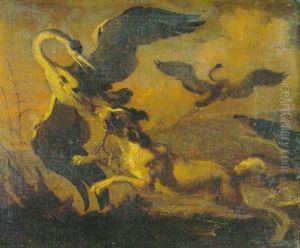 Dogs Attacking Herons