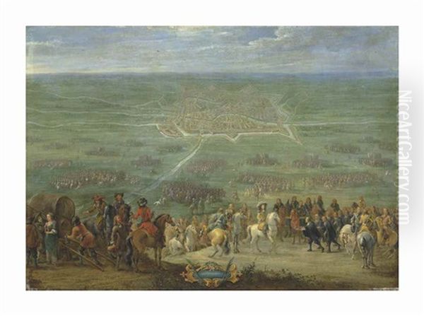 The Surrender Of The City Of Utrecht by Lambert de Hondt the Younger