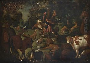 Orphee Charmant Les Animaux by Lambert de Hondt