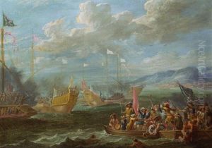 Seeschlacht Vor Der Kuste Seeschlacht Vor Der Kuste