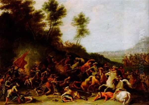 A Cavalry Battle - view 1
