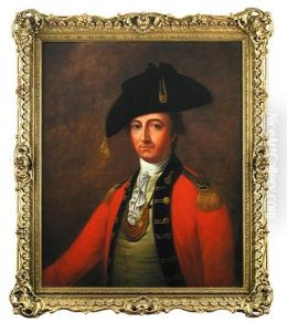 Portrait Of An Infantry Officer Of Adjutant, C. 1780