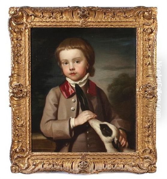 A Portrait Of A Young Boy (anthony Penruddock?) - view 1