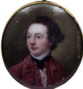 Portrait Of A Gentleman In A Pink Coat