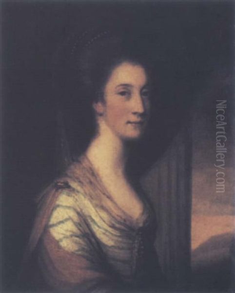Portrait Of Miss Diana Stuart, Wife Of Sir William Milner, 3rd Baronet - view 1