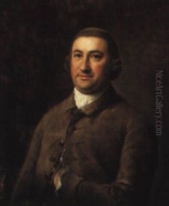 Portrait Of A Gentleman by Nathaniel Hone