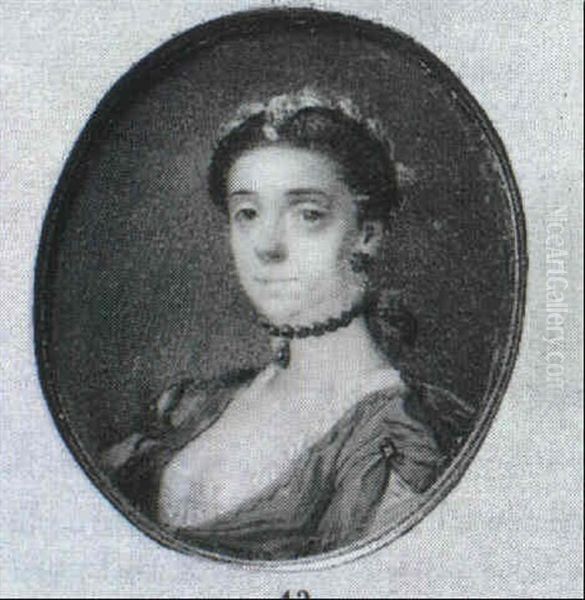 A Lady Seated In Green Dress - view 1