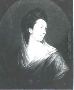 Portrait Of A Lady, Said To Be Mrs. John Colchester by Nathaniel Hone