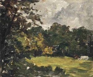 Cattle Grazing by Nathaniel Hone the Younger