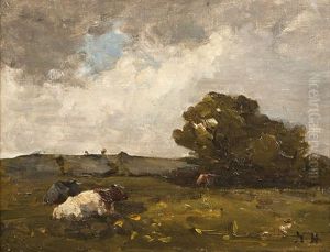 Cattle At Malahide by Nathaniel Hone the Younger