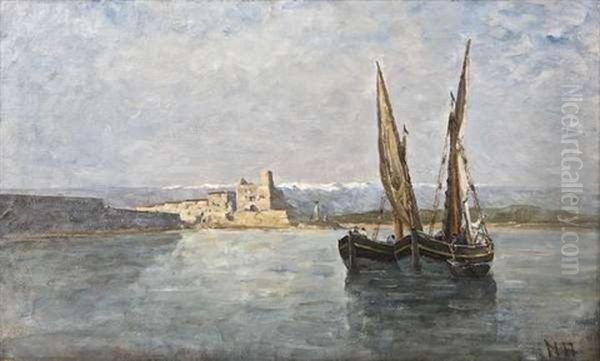 Mediterranean Harbour Scene - view 1