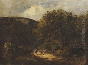 Valley In Co. Wicklow by Nathaniel Hone the Younger