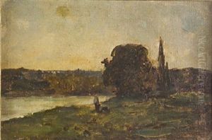Figure By A River
