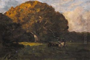 The Oak Tree In The Park by Nathaniel Hone the Younger