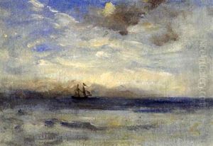 Study, Sea And Brig Study, Sea And Brig