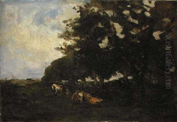 Cattle In A Landscape - view 1