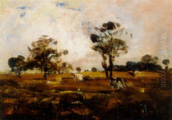 Cattle In A Pasture - view 1