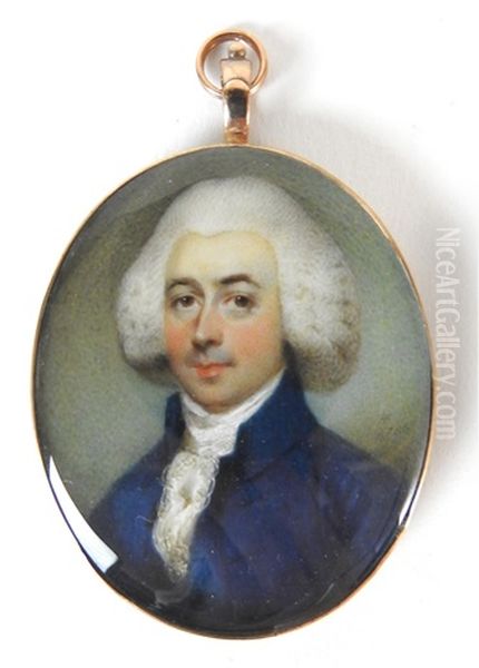 A Portrait Miniature Of A Gentleman - view 1