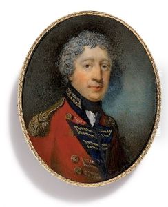 Sir Richard James England In Military Uniform