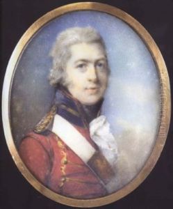 Portrait Of Joseph Hone In Military Uniform
