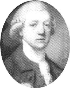 A Gentleman With Powdered Hair Wearing A Brown Coat And Waistcoat With A Lace Jabot by Horace Hone