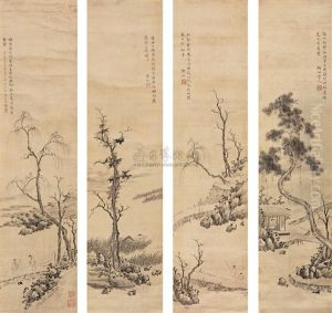 Landscape by Hong Ren