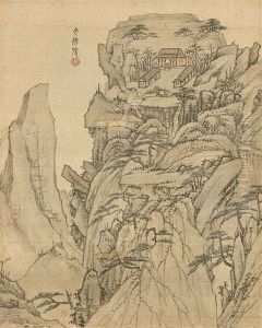 Landscape by Hongren