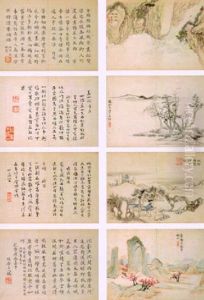 Landscapes And Calligraphy Landscapes And Calligraphy
