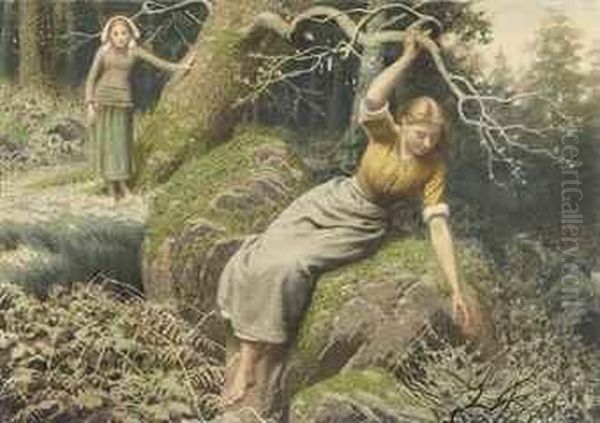 The Blossom Gatherers - view 1