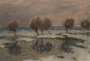 Winter Landscape by Jan Honsa