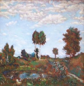 Krajina S Jezirkem A Brizami by Jan Honsa